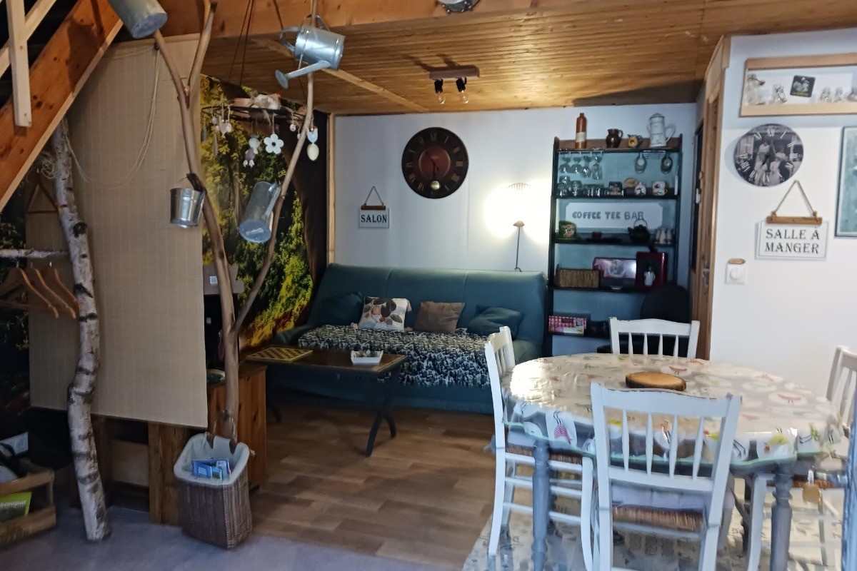 Espace cuisine/salon