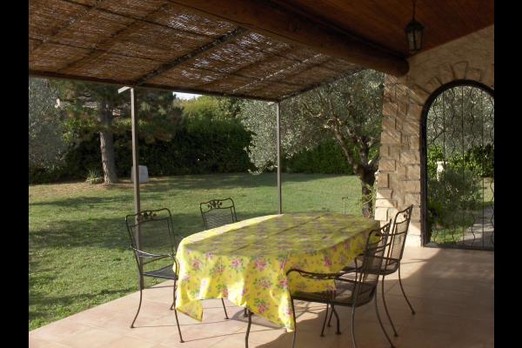 la terrasse vue jardin