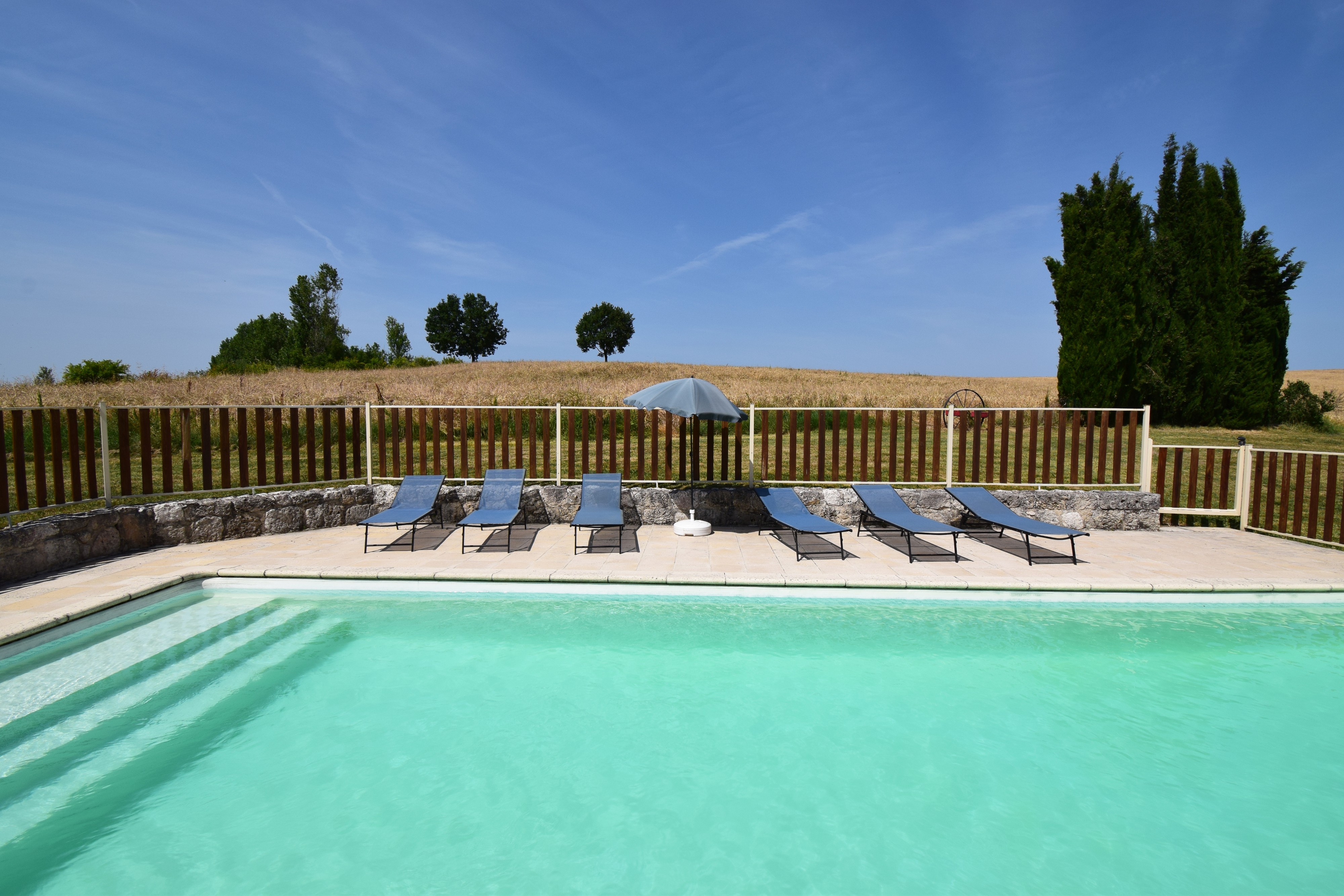 Piscine partagée