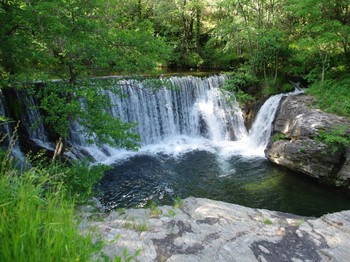 Cascade près du village de St André de Valborgne