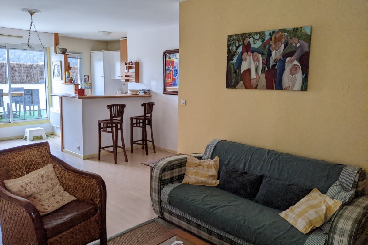 Pièce de vie 35m2
