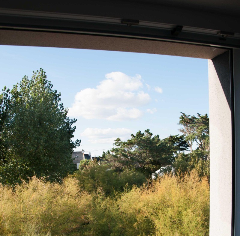 vue Nord depuis l'étage