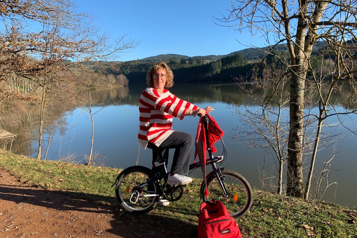 Un tour de vélo autour du Lac des Sapins