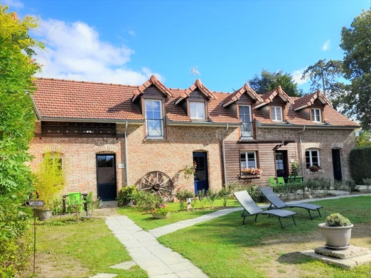 Vue extérieure des gîtes