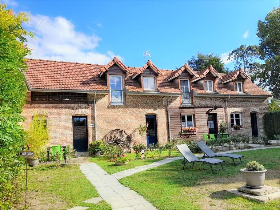 Vue extérieure des gîtes