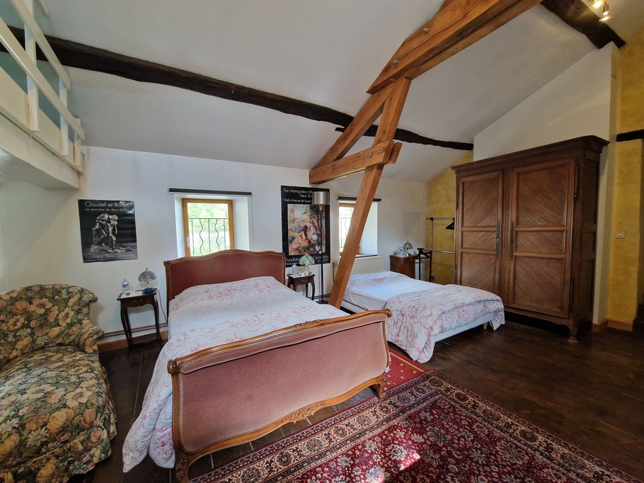 Chambre 2 lits double - Chambre Marie Stuart, Chambres d'hôtes Le Val du Roy