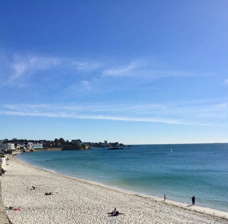 Plage des Sables Blancs à 150 m de la maison