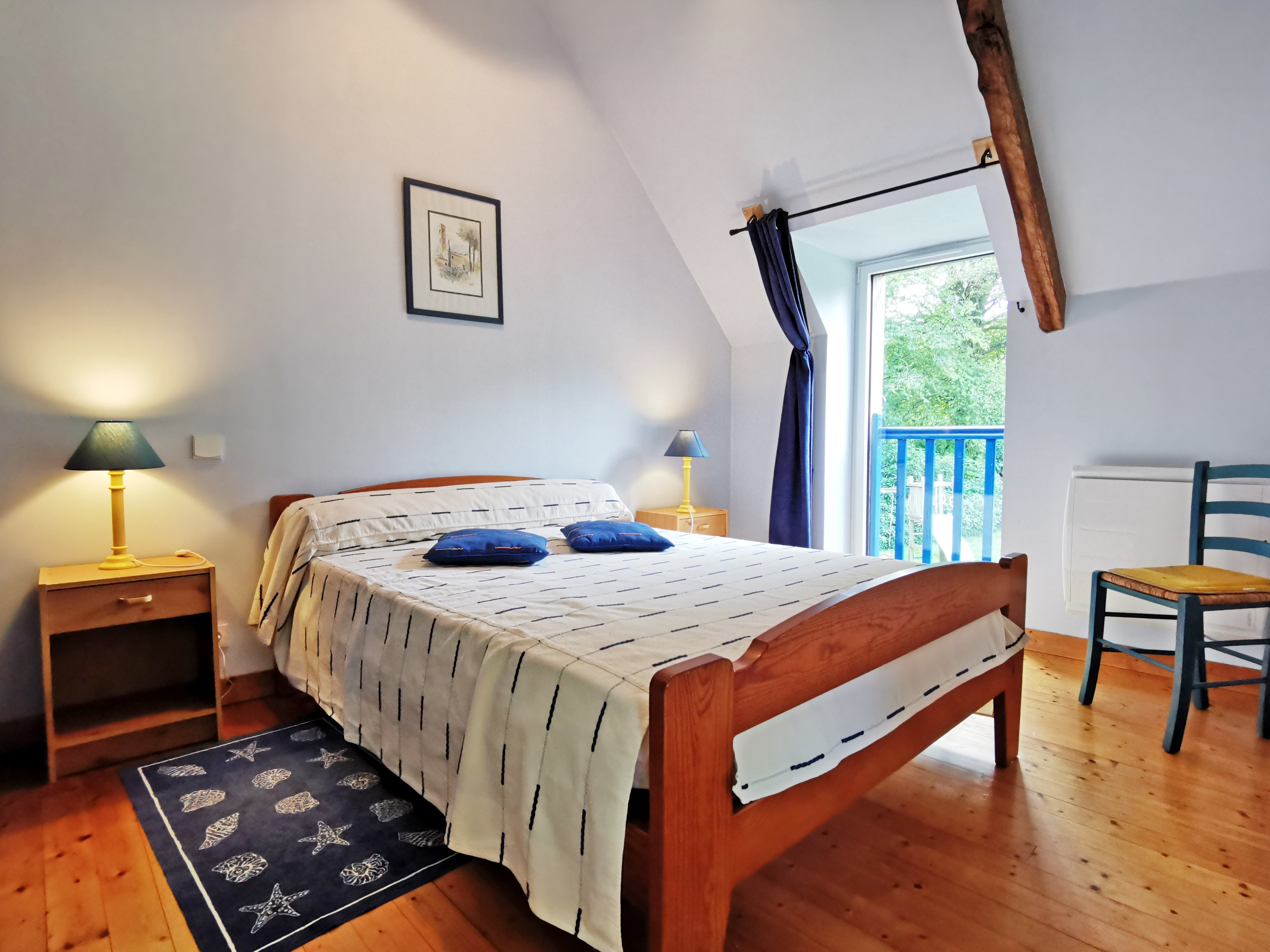 Etage: Chambre1 avec Lit 140