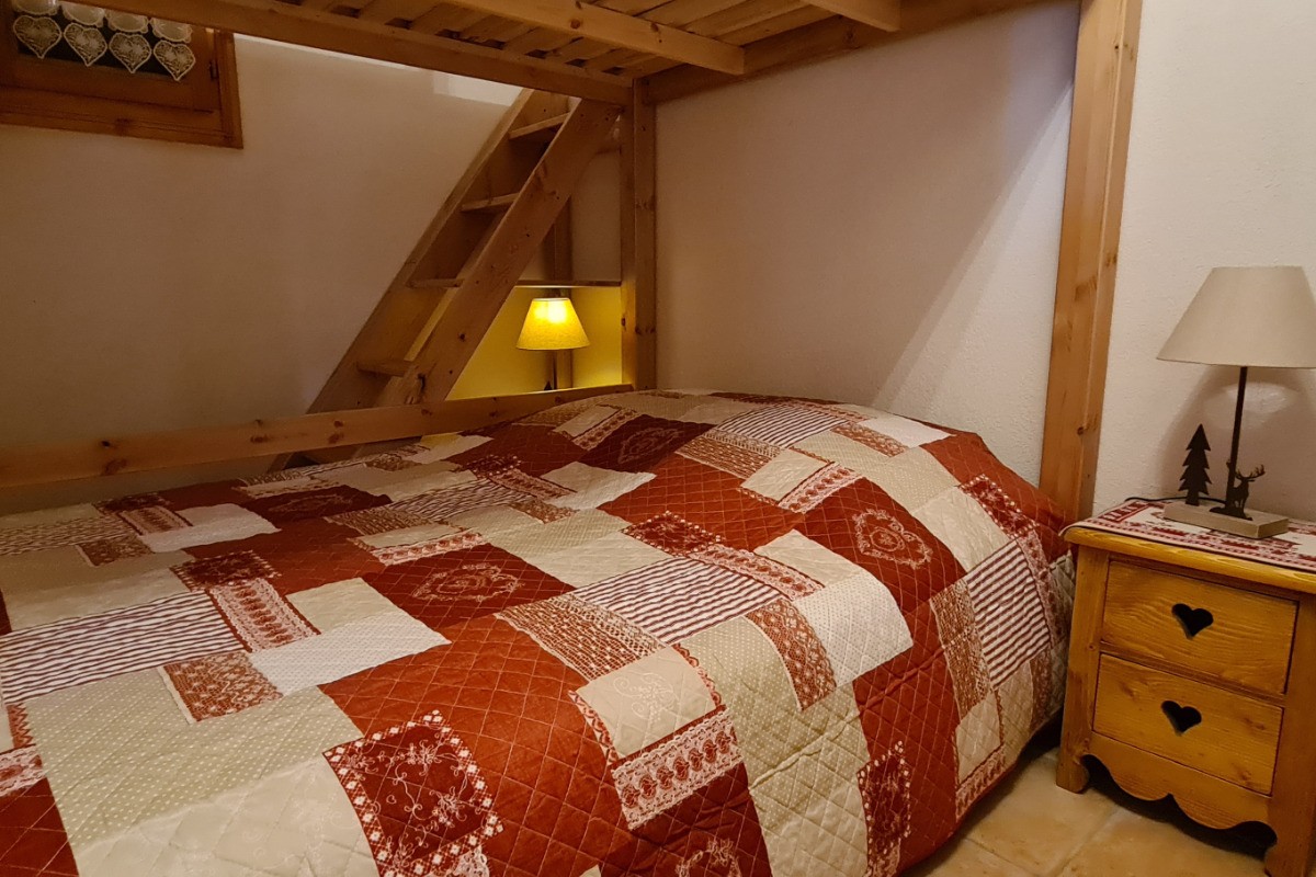 Chambre avec lits superposés