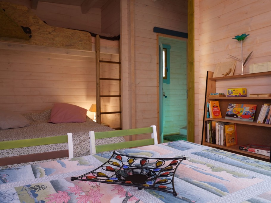 Hut for 2 to 3 people Le Clos du Tramaillou in Annezay, Charente maritime