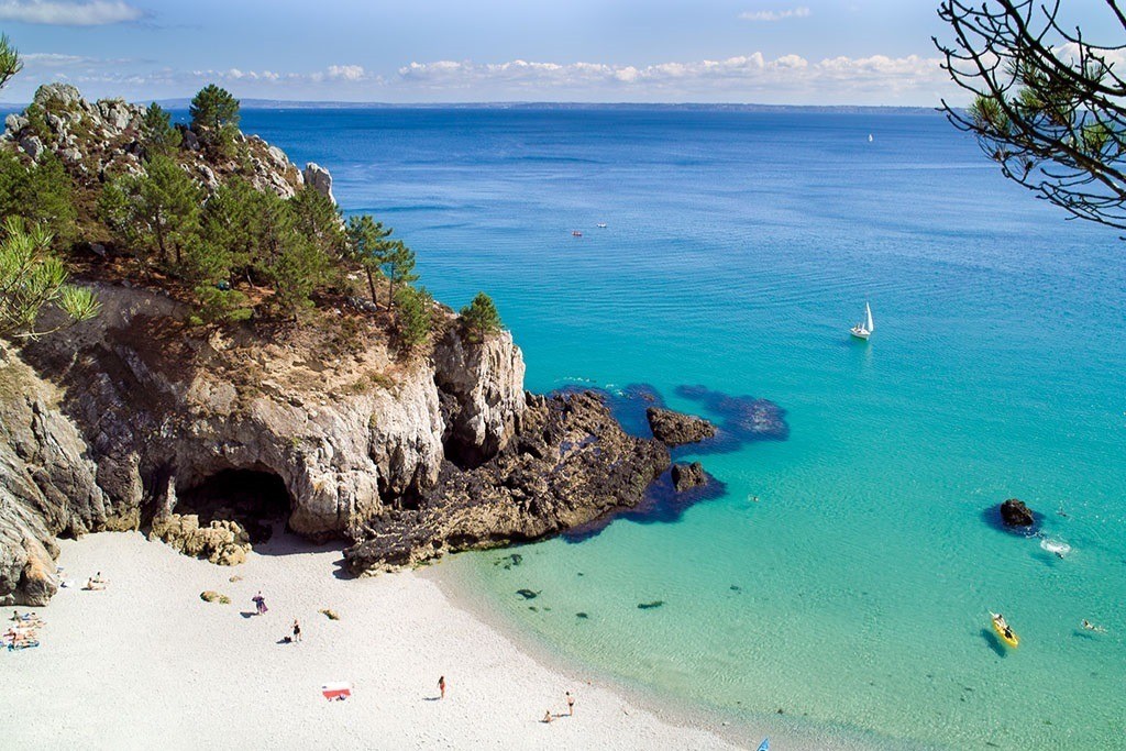 L'ile Vierge  sur la Presqu'Ile de Crozon