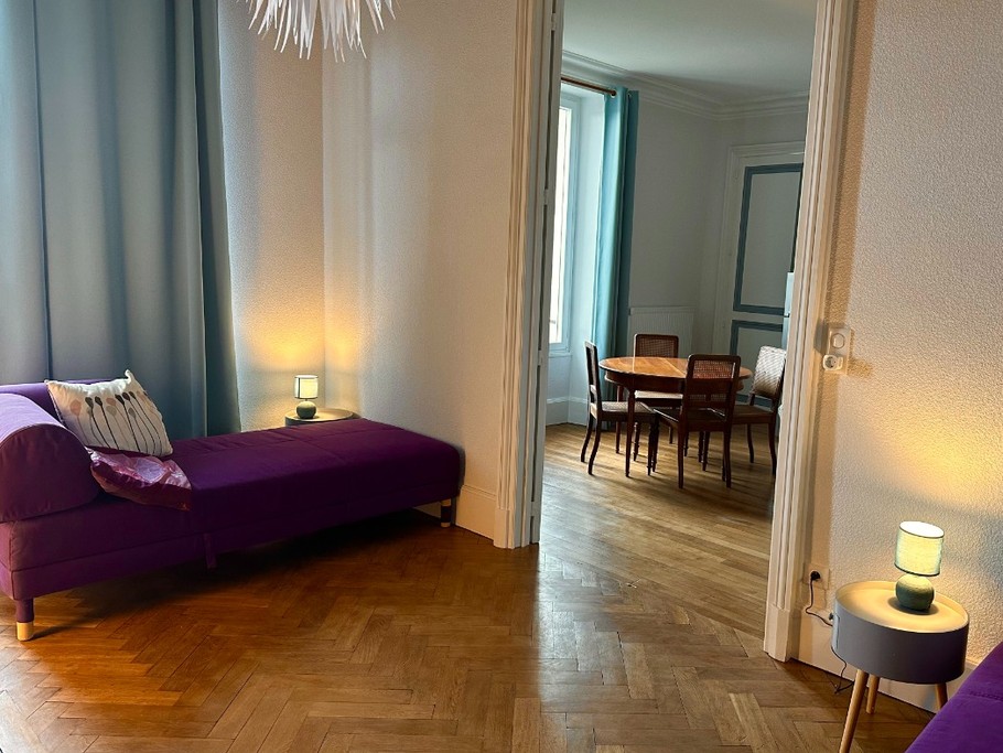 Chambre 2 modulable, lit 90 jumeaux - Neufchâtel - Château Viéndal