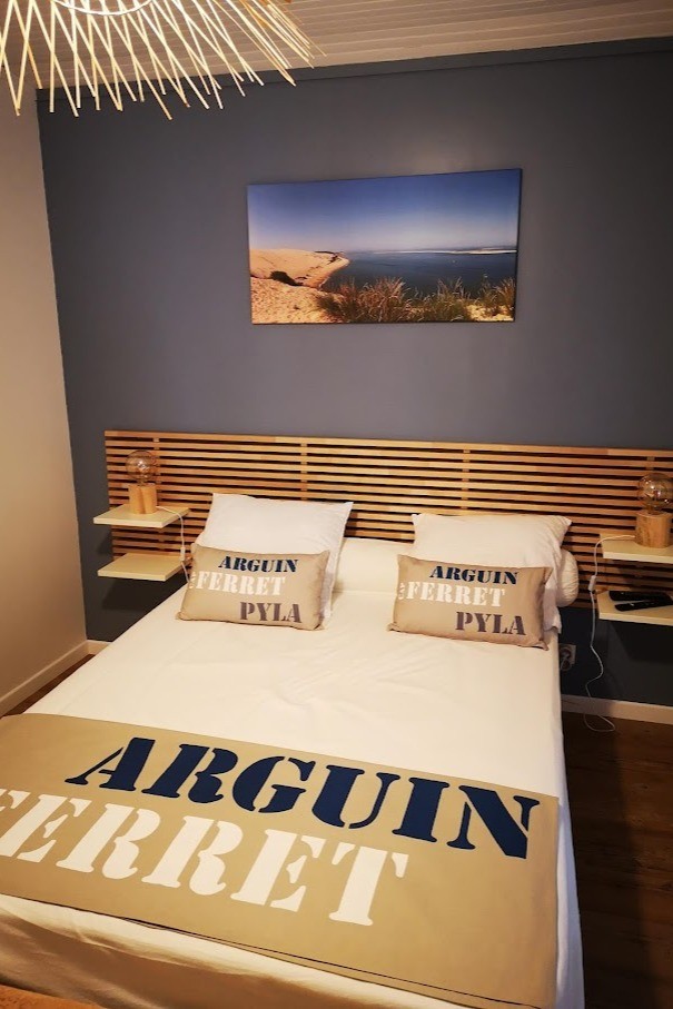 Chambre 1 - Suite parentale avec TV, salle de bain et WC