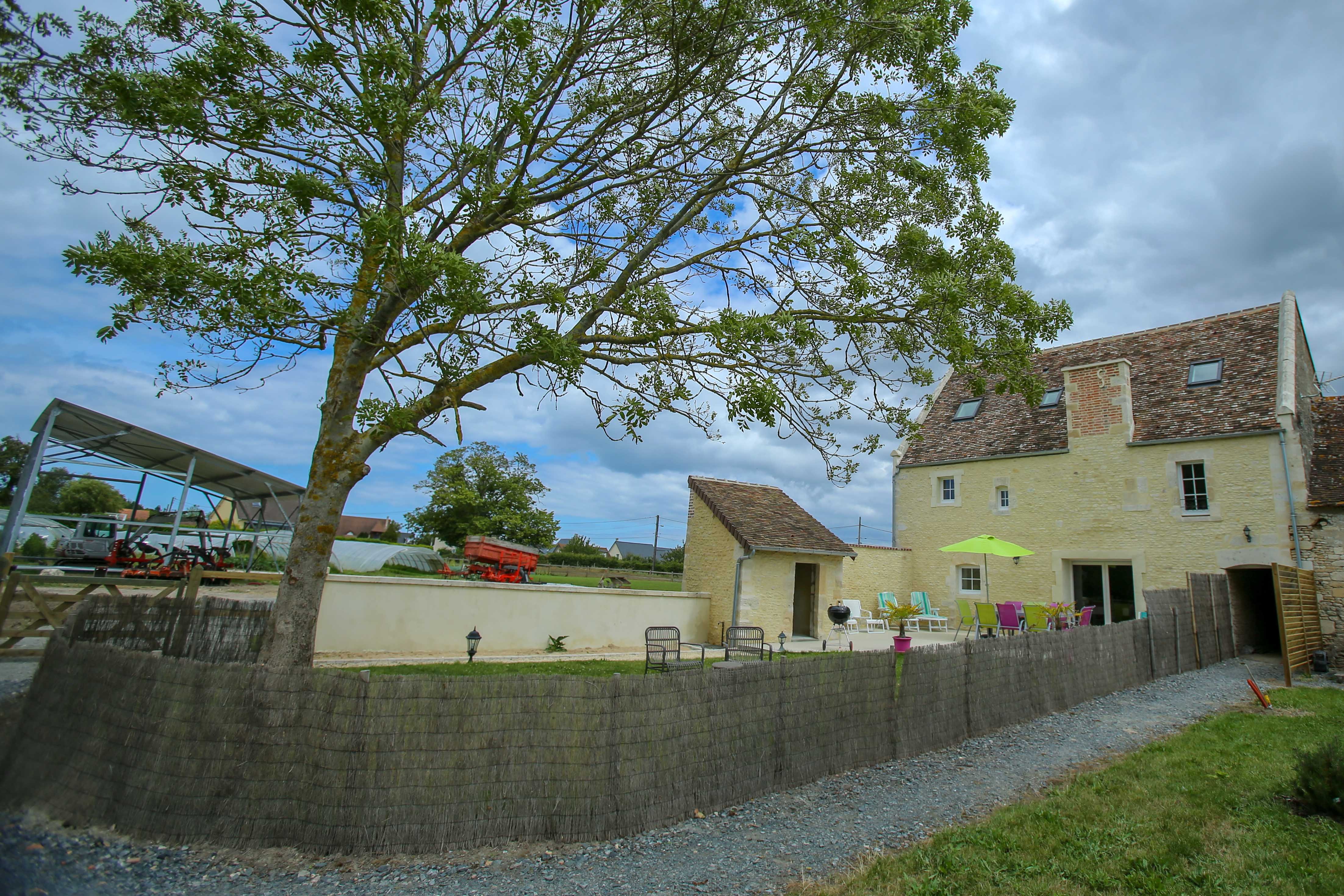 cour privative clos