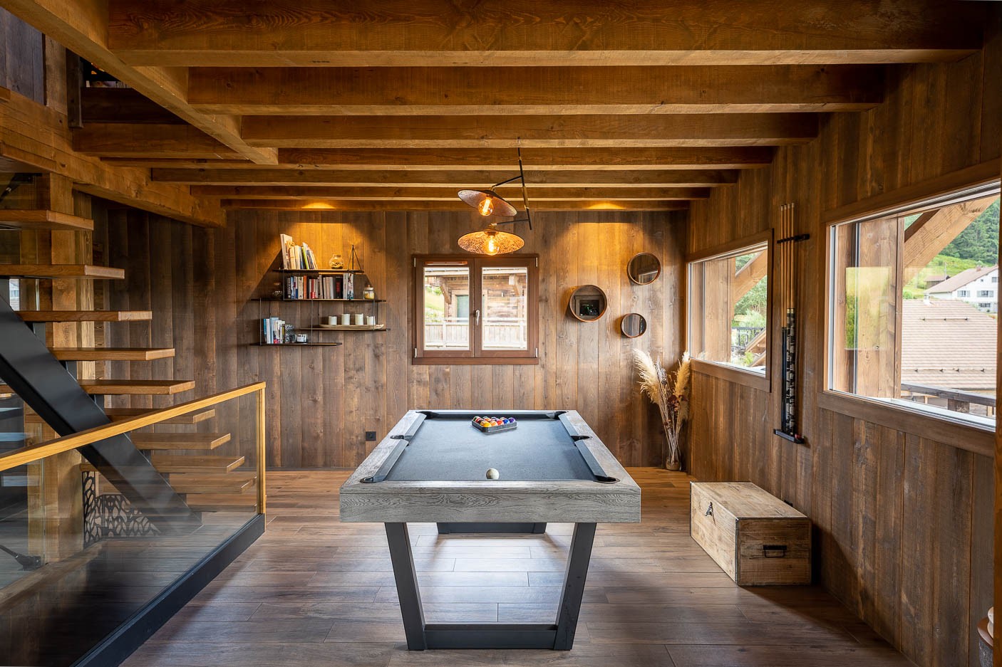 First floor sitting room - Chalet Perle Noire, Gérardmer