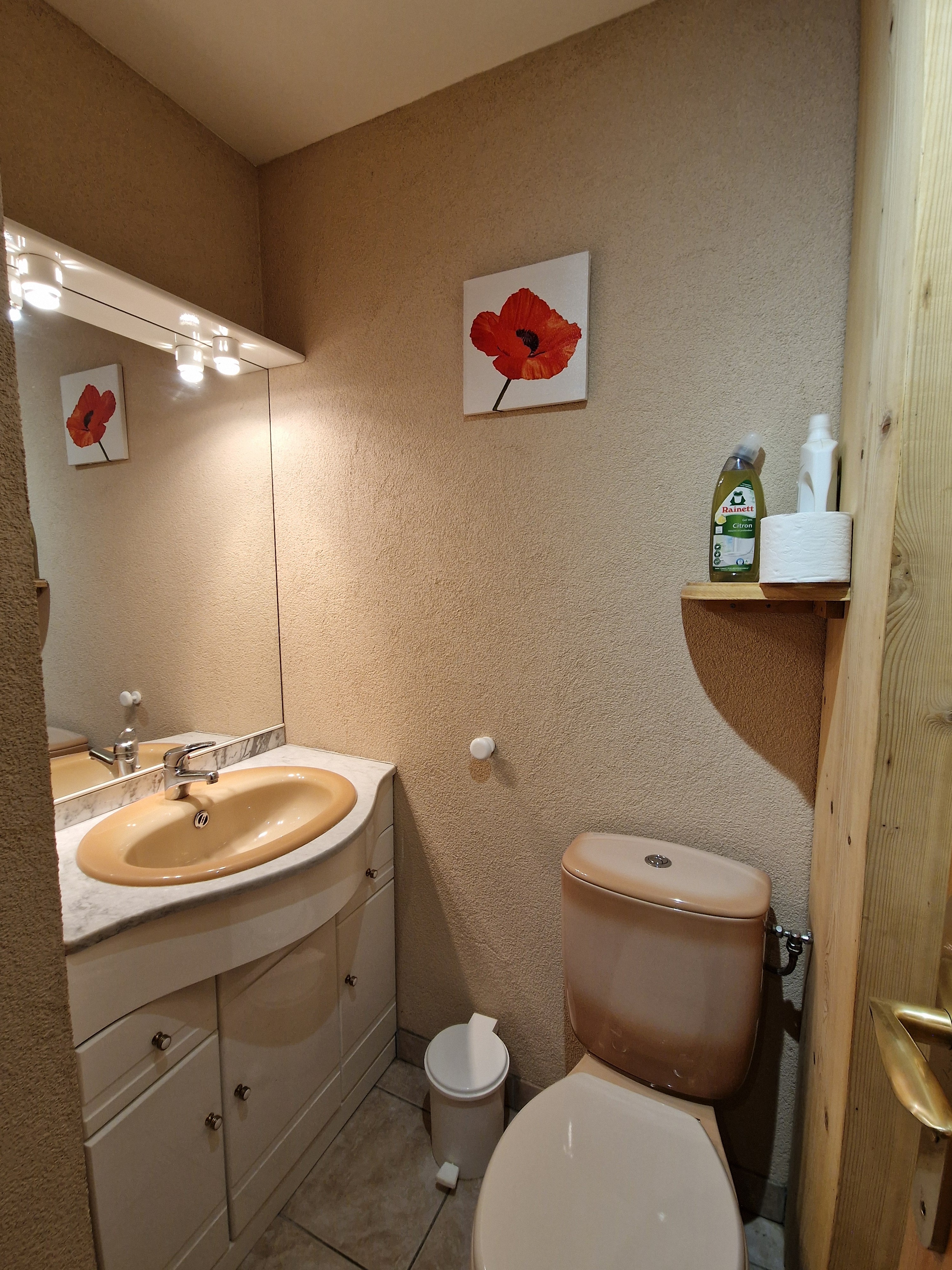 Separate toilet on this floor - Gentiane holiday cottage
