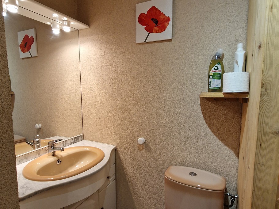 Separate toilet on this floor - Gentiane holiday cottage