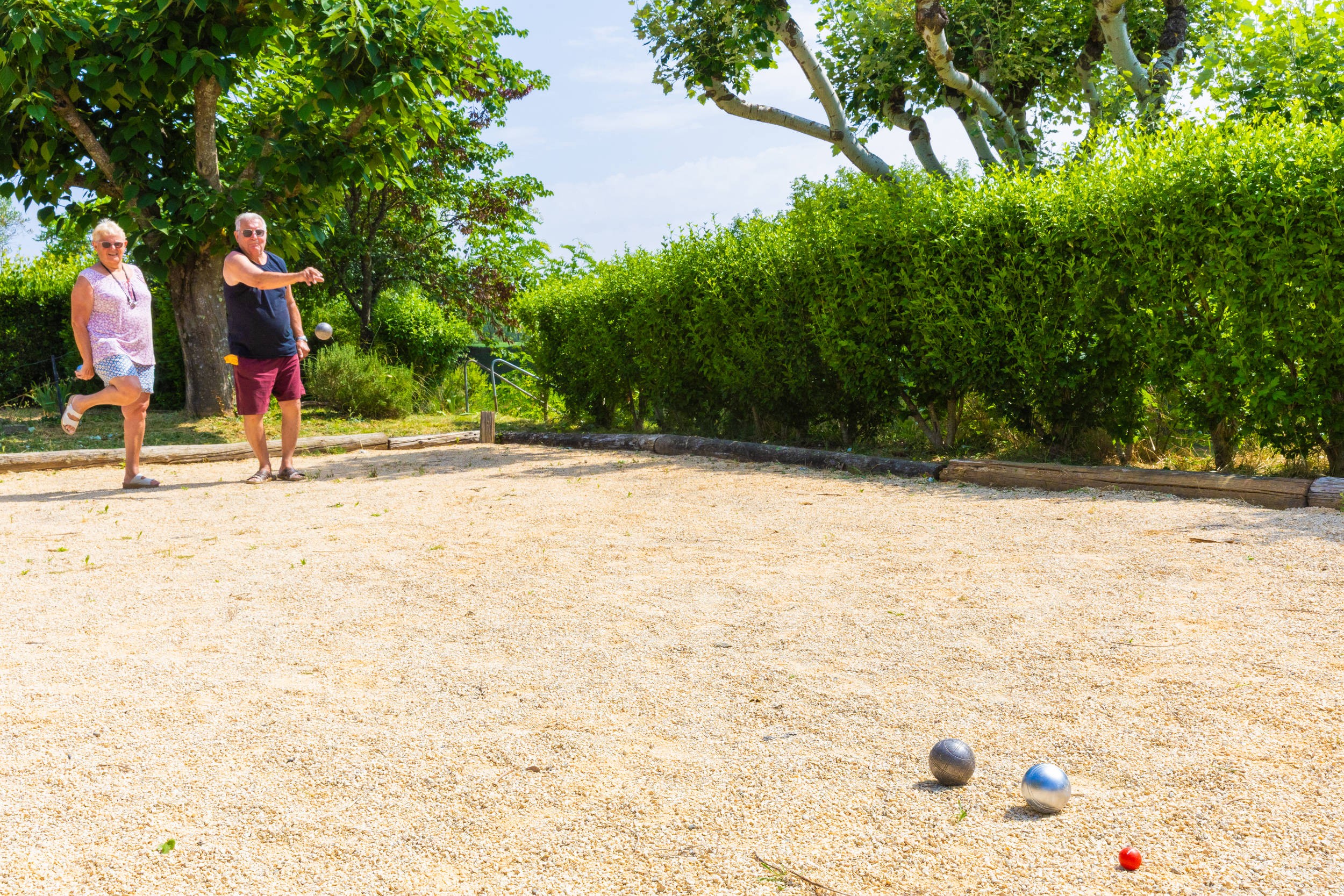 Terrain de pétanque