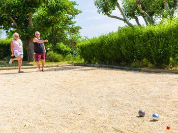 Terrain de pétanque