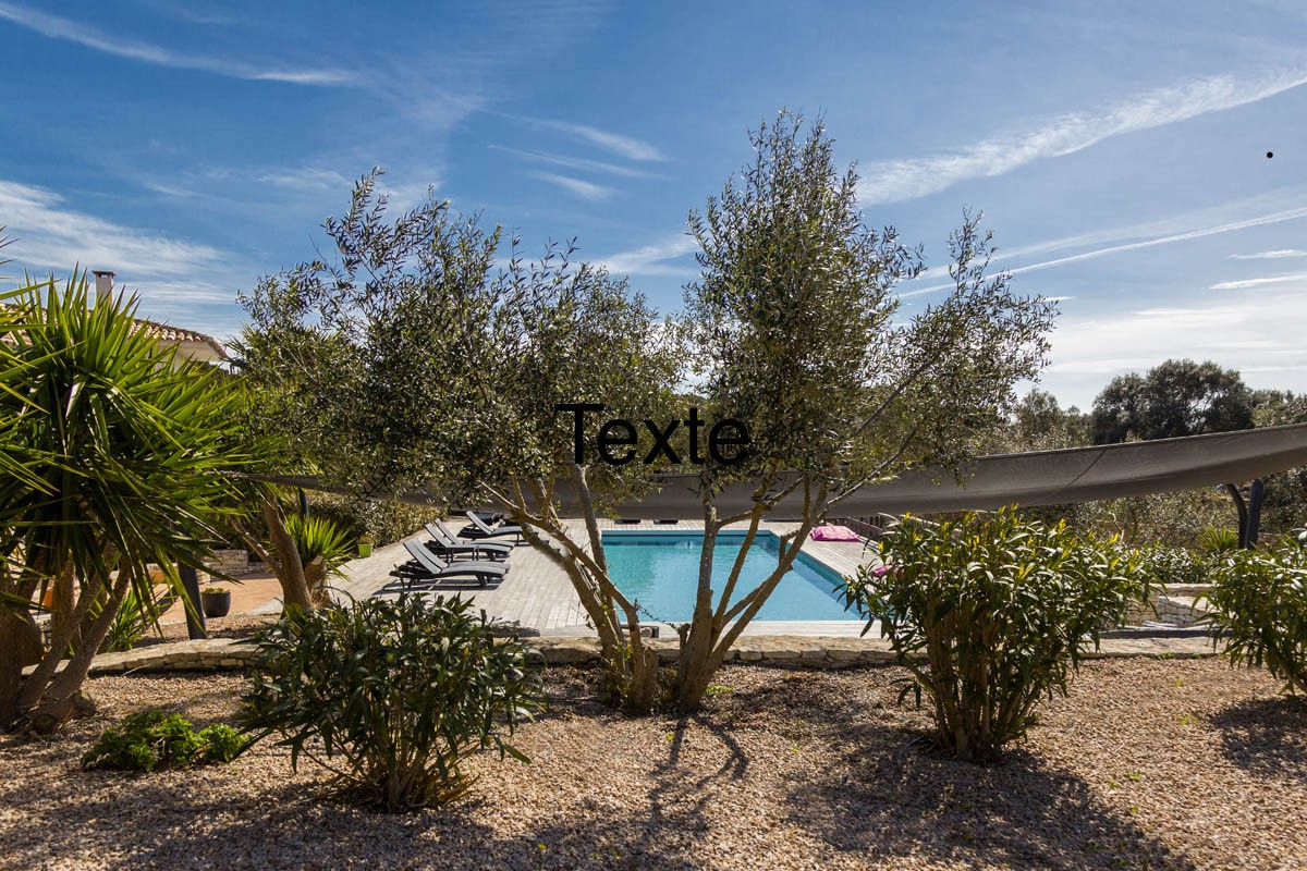 Piscine chauffée (15 m x 5 m)