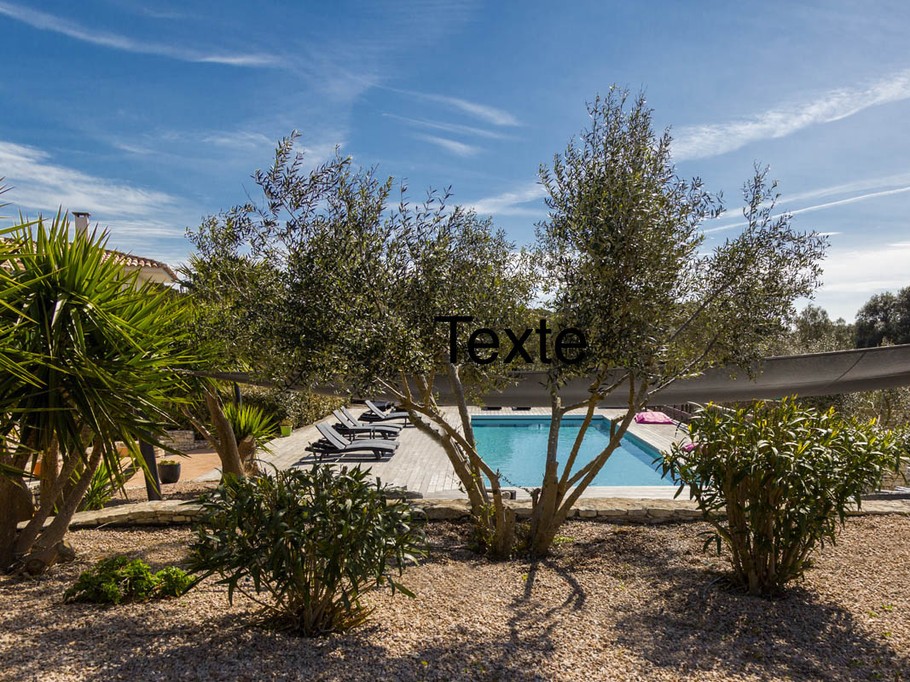 Piscine chauffée (15 m x 5 m)