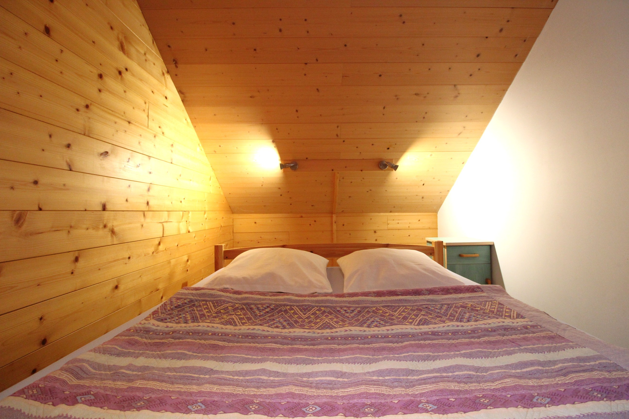 Chambre n°4 étage - Chalet des Grands Ducs, avec vue panoramique, dans les Vosges