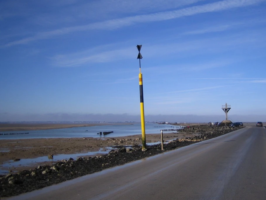 Le passage du GOIS, chaussée submersible