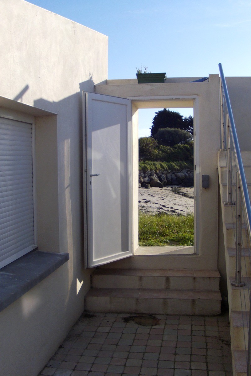 Accès direct à la plage