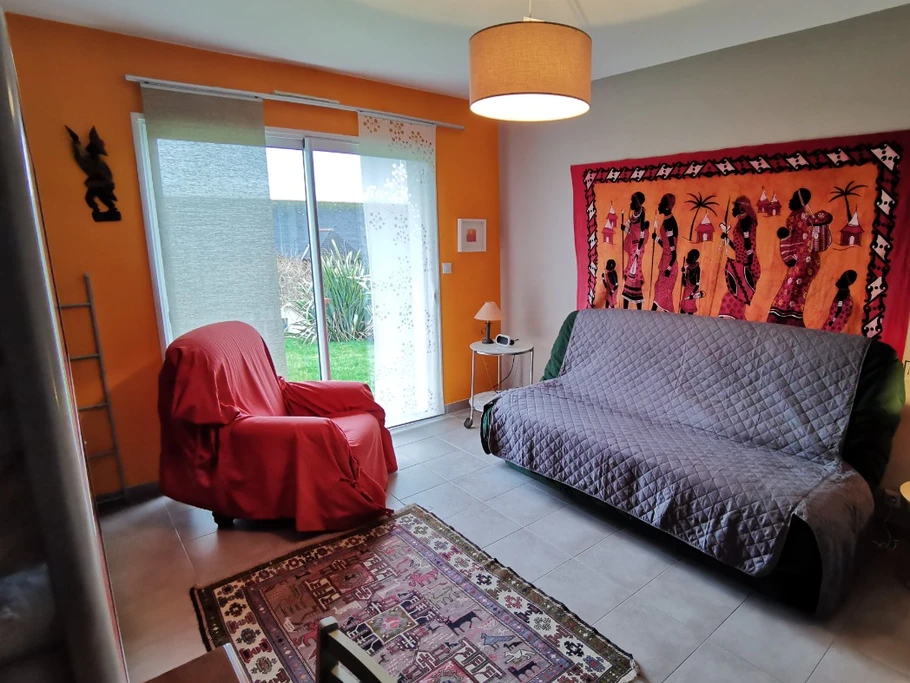 Chambre avec canapé convertible en 140