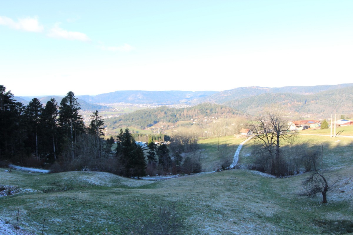 View from the accommodation - Ideal location in the heart of the Parc des Ballons des Vosges
