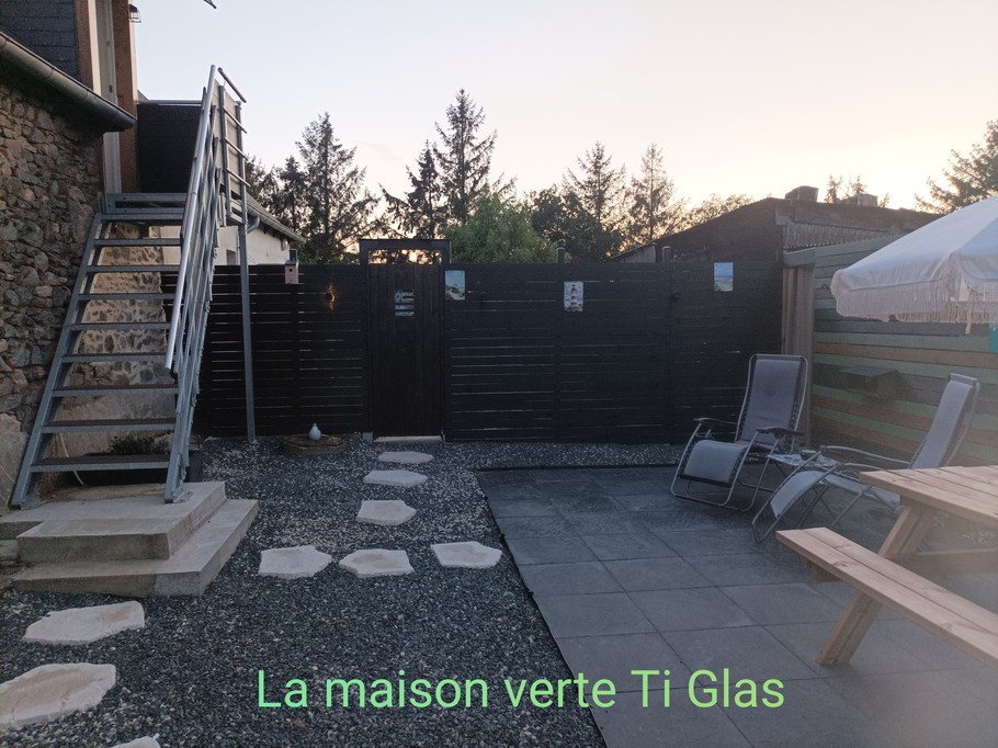 BIGOT, Pludual, Clévacances holiday rental, outdoor area