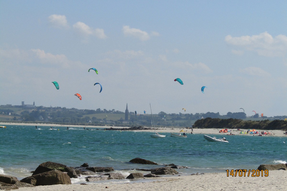 skite surf à 200 mètres