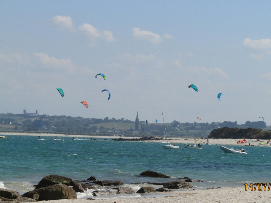 skite surf à 200 mètres