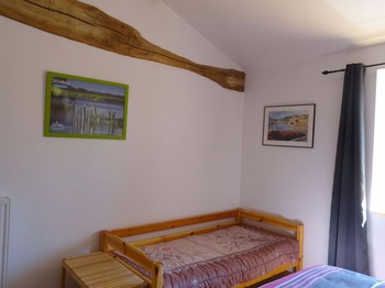 Ferme Passion - Chambre Dombes - Canapé ou 3° couchage