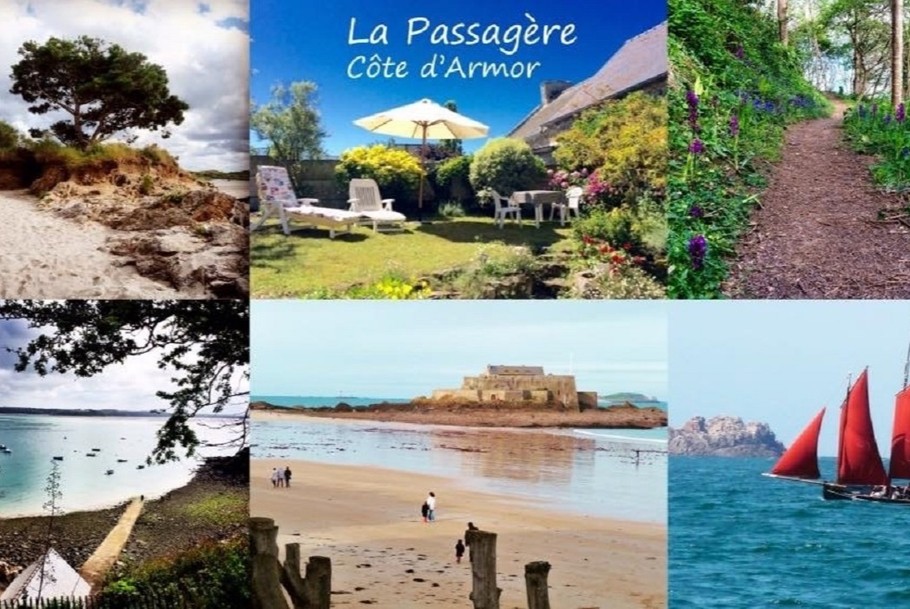 Studio "La passagère émeraude" pour 2 à 4 pers. près des plages, Beaussais sur Mer, Ploubalay (Côtes d'Armor, Bretagne) - paysages