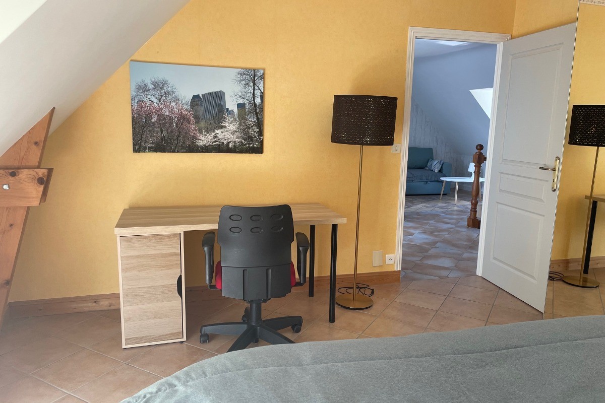 Chambre 3 avec bureau
