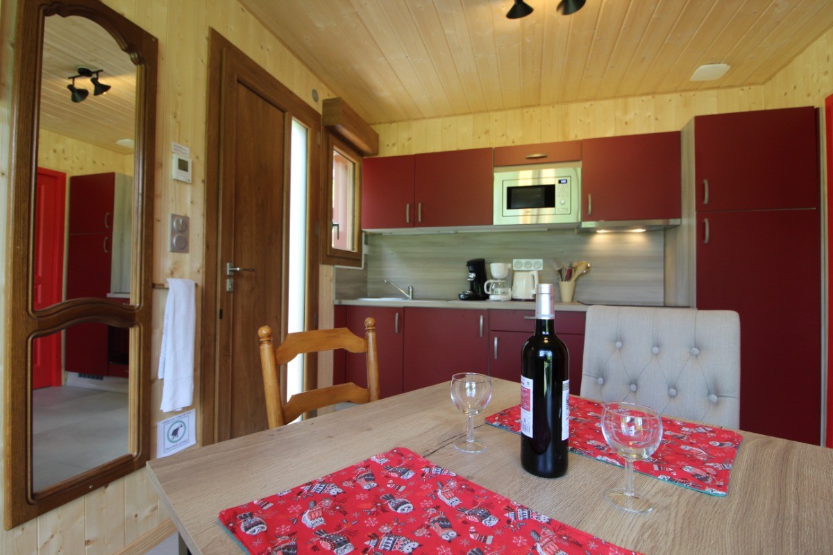 Chalet Salamandre - Coin cuisine