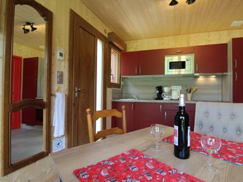 Chalet Salamandre - Coin cuisine