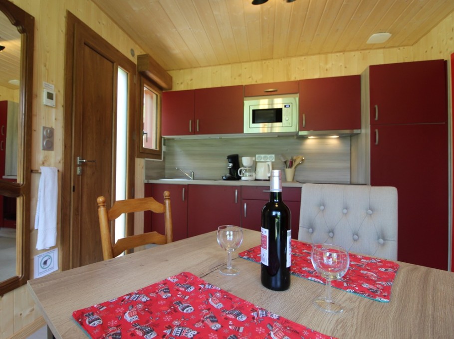 Chalet Salamandre - Kitchen area
