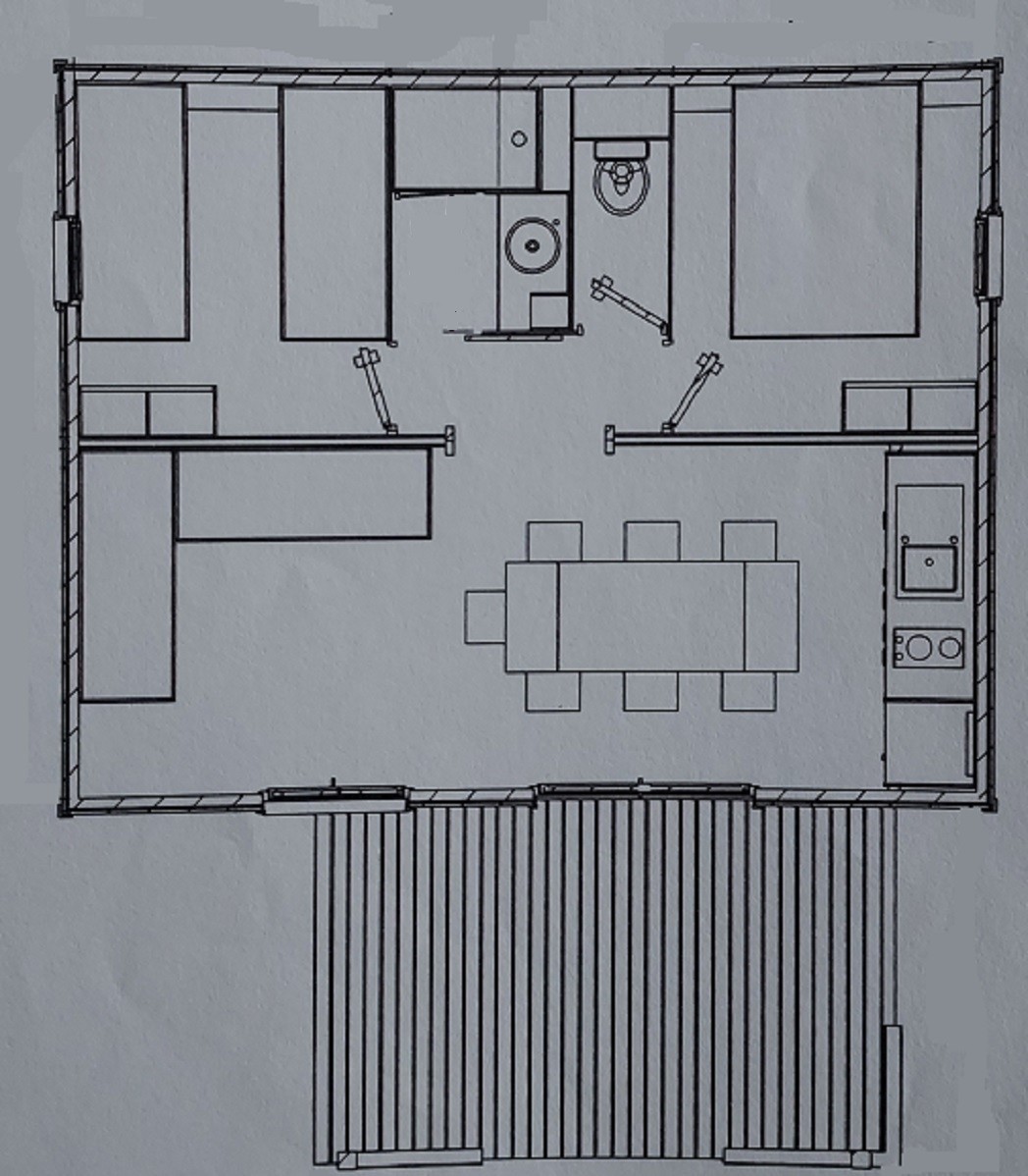 Plan du chalet