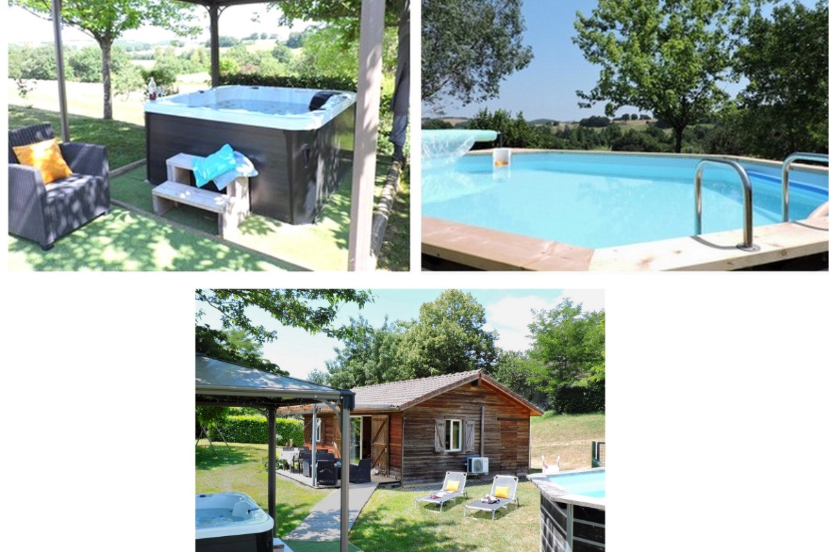 Chalet Mélèze: private swimming pool and spa jacuzzi. Ideal for your holidays!