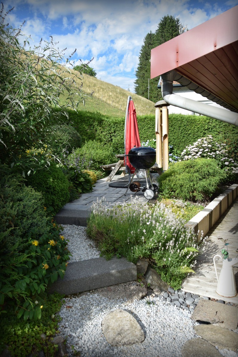 Jardin paysagé - Rouge Feigne