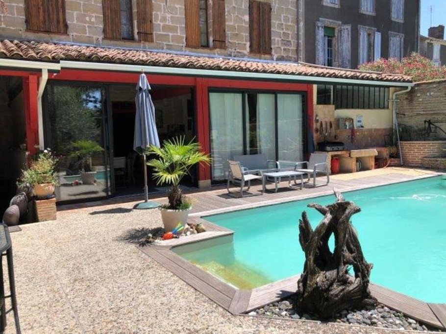 Maison de village 9 personnes - Piscine chauffée - Lot-et-Garonne