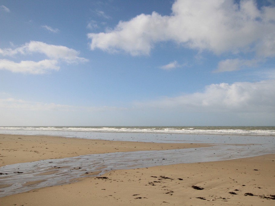 Denneville beach