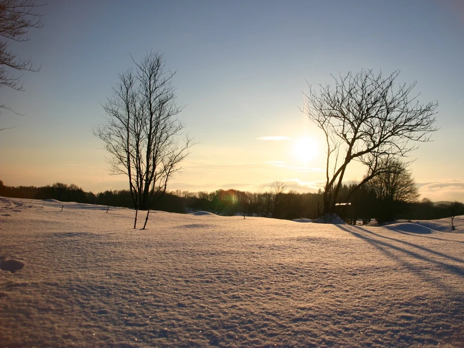 Gite d'Appolline paysage de neige