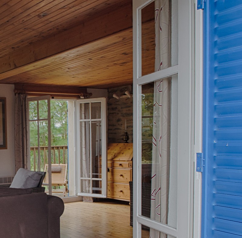 Salon et terrasse Ouest