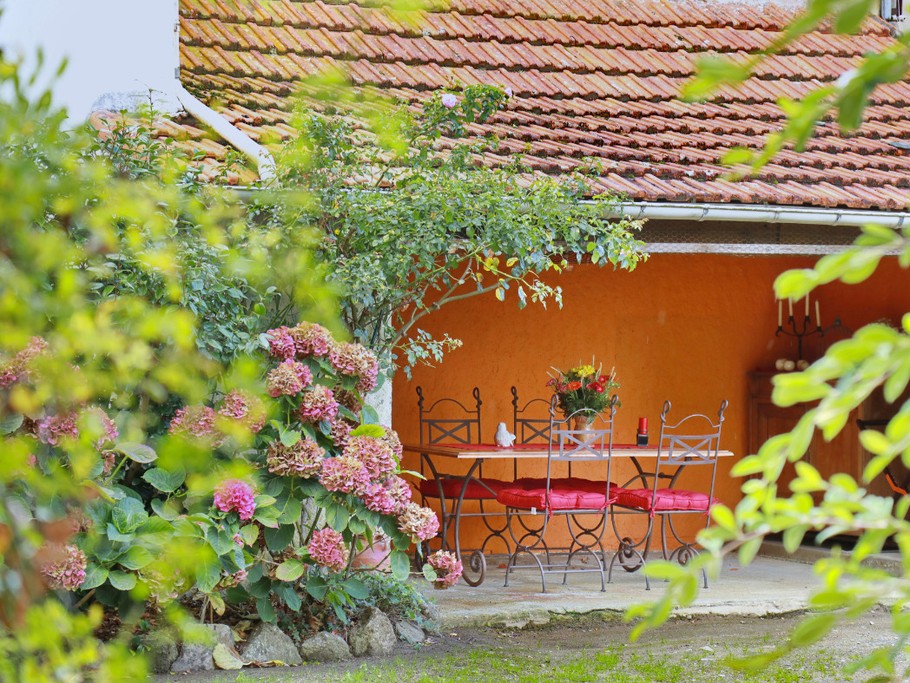 Le patio  afin de profiter du calme