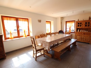 Pièce de vie, Gîte Jonquille - Domaine de la Prairie des Prés