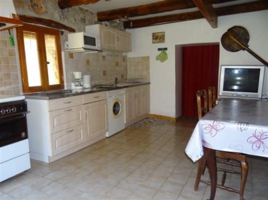 Cuisine GITE LE FOURNIL BERGANTY LOT 46