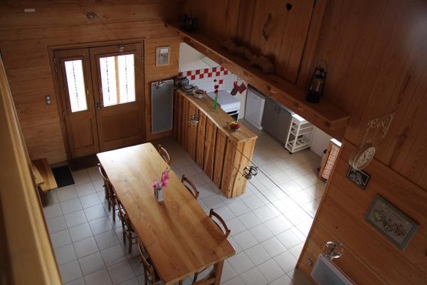 Chalet à Chalmazel - Pièce de vie